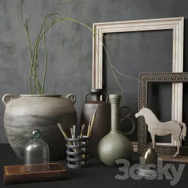 Decorative with vases 2